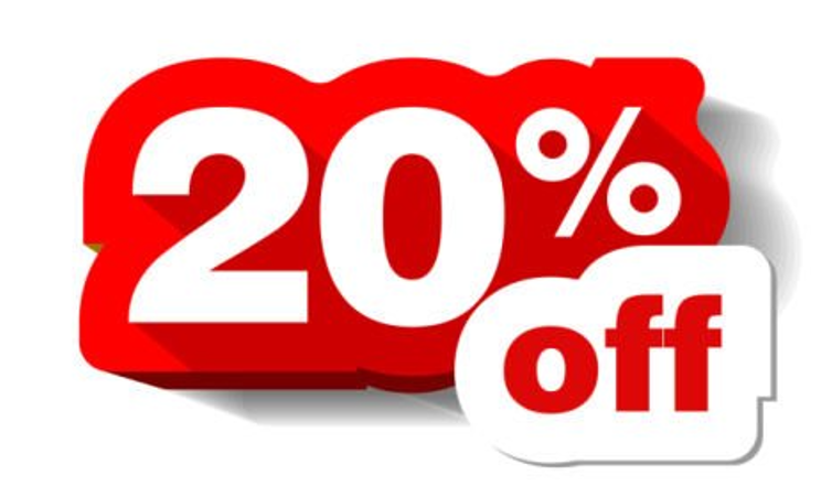 20% OFF