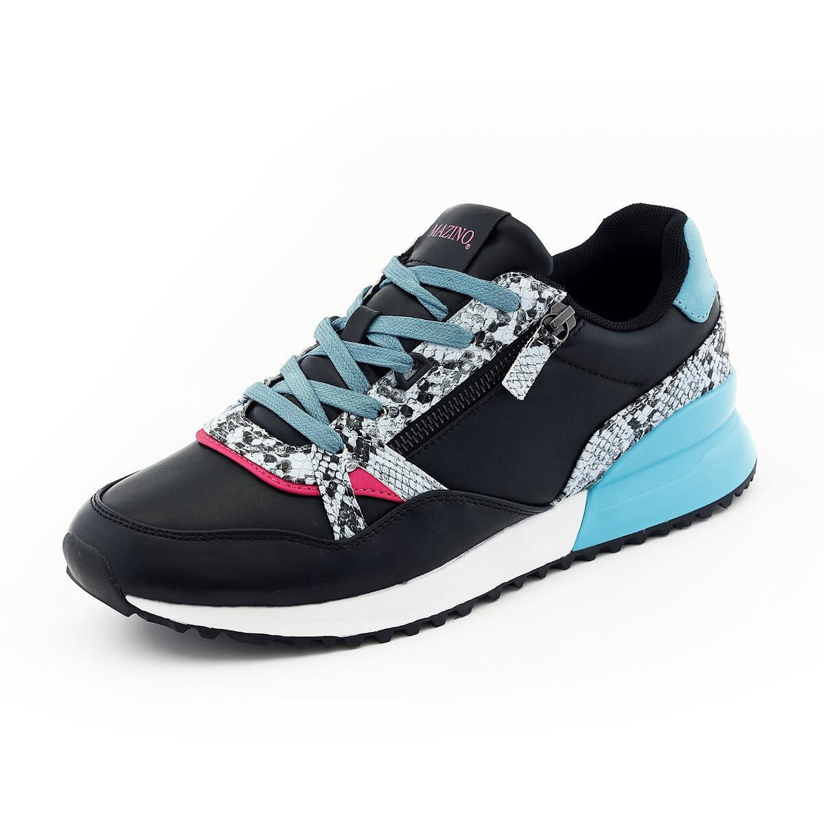 Azurite Turquoise/Black/Pink Sneaker