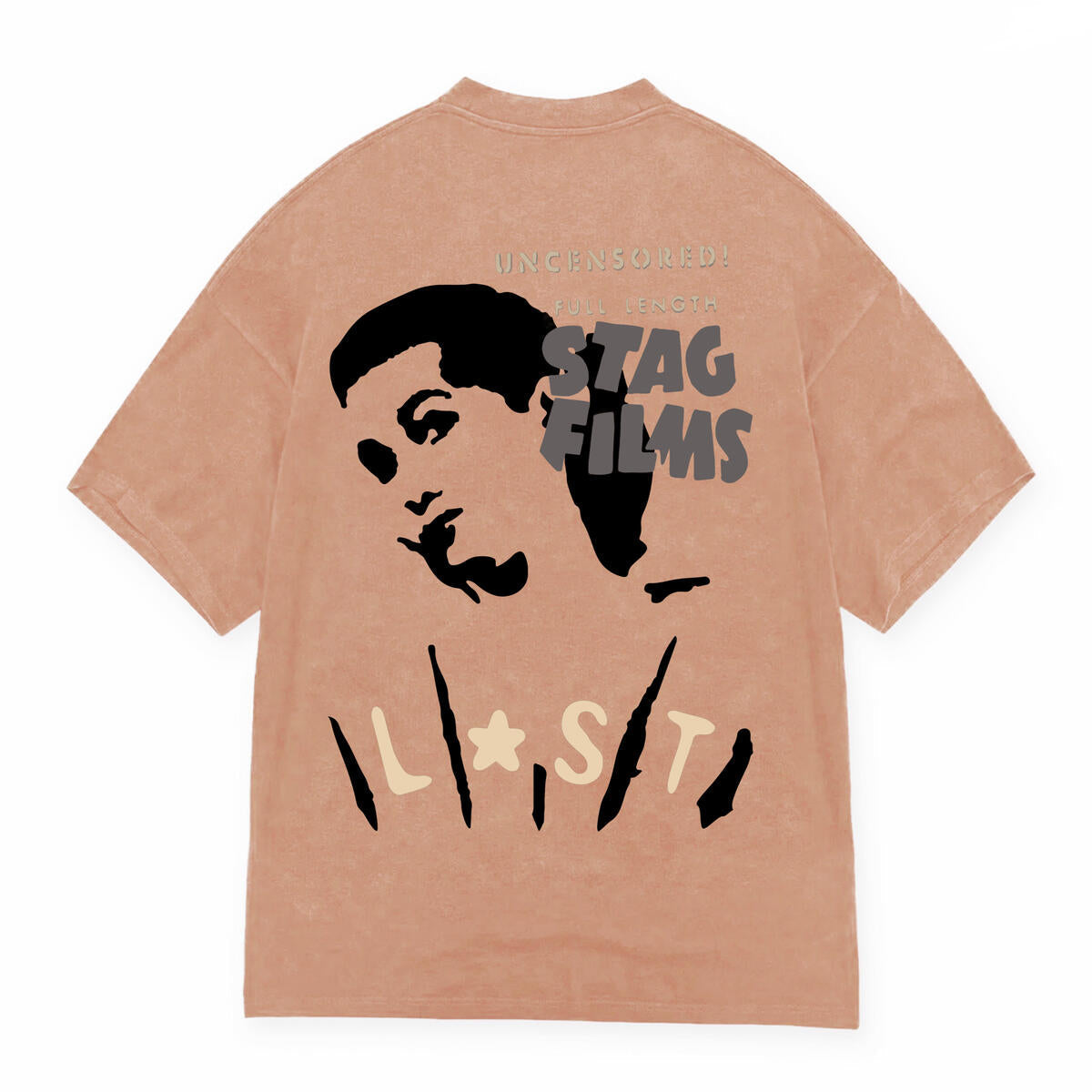 "TEMPTATION" T-SHIRT (VINTAGE REDWOOD)