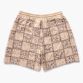 "BLOCKA" SHORTS (BROWN)