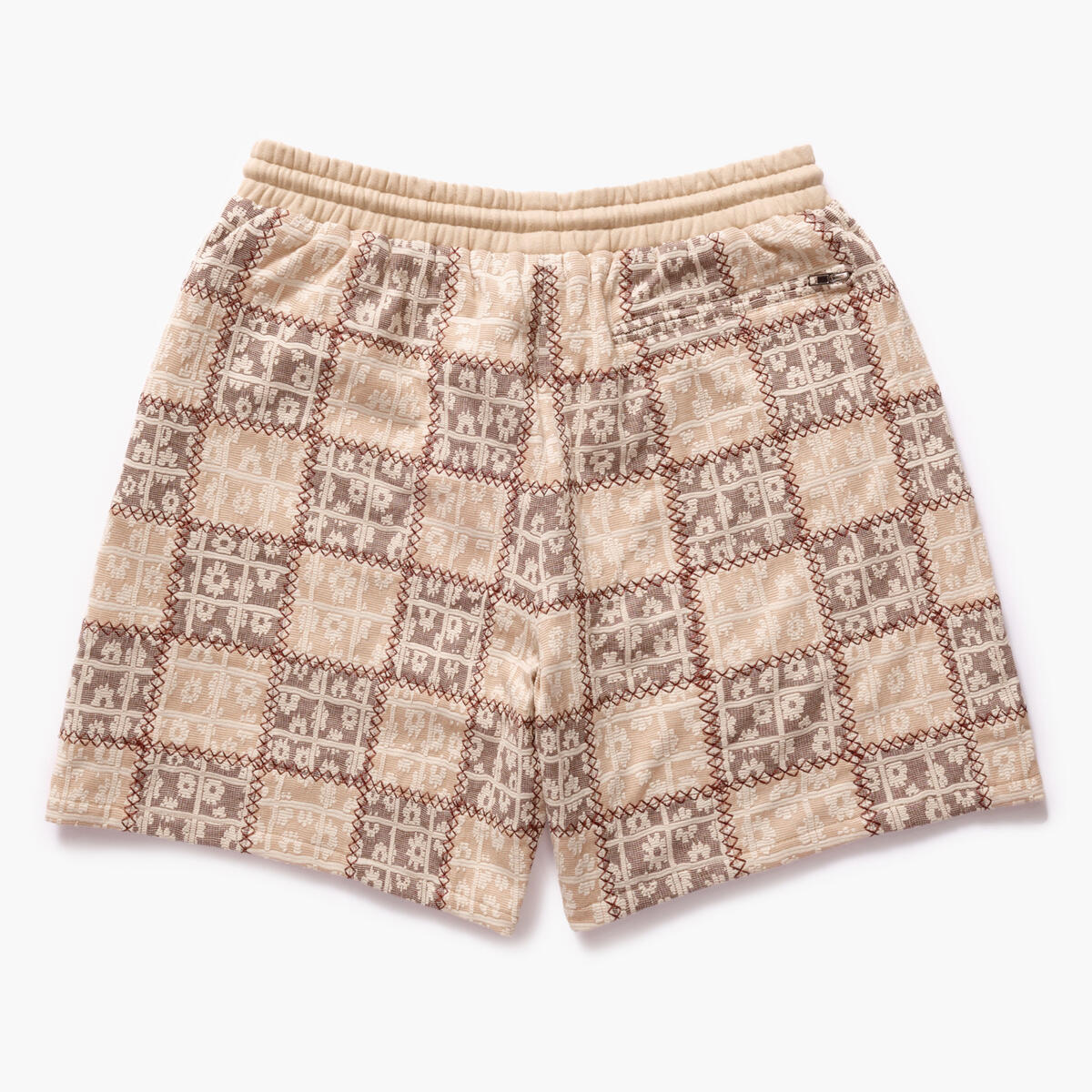 "BLOCKA" SHORTS (BROWN)