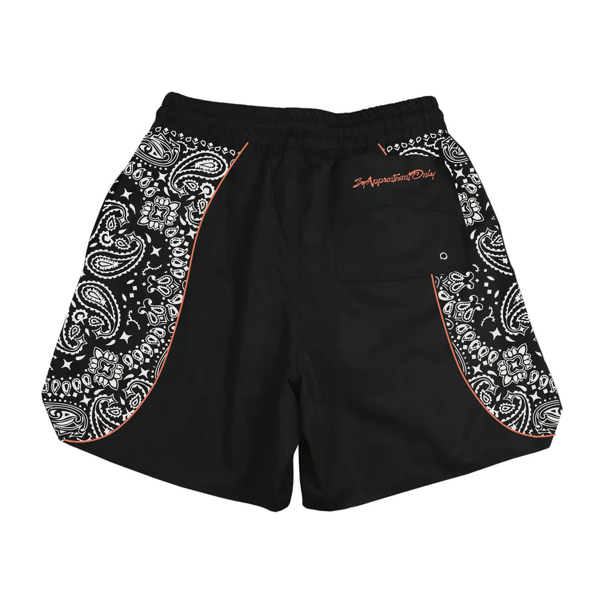 SAUL NYLON SHORT-BLACK