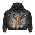 Prestige Angel Hoodie Blue