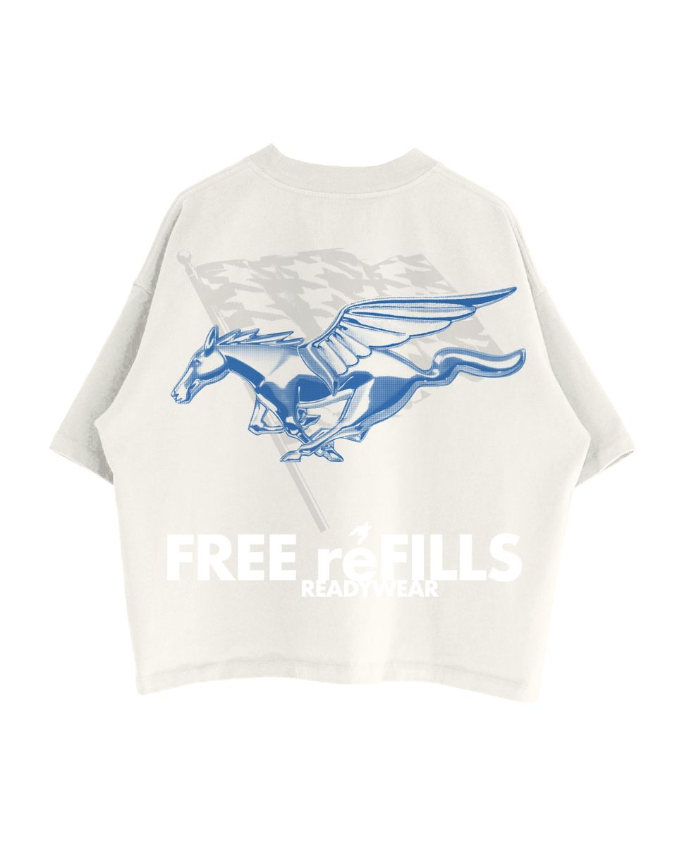 Horse Power Tee -  White