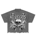 WORLD FULL OF OPPS TEE - GREY