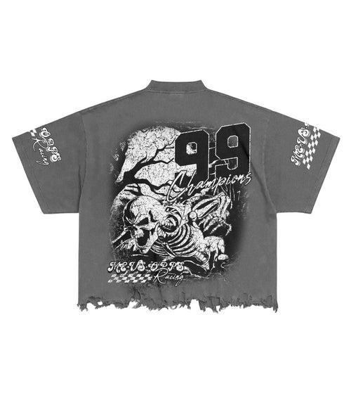 99 CHAMPION TEE-GREY