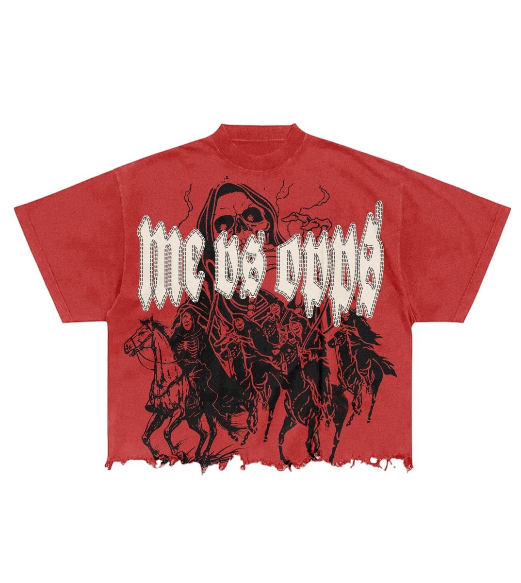 PLOT FOR RETRIBUTION TEE-RED
