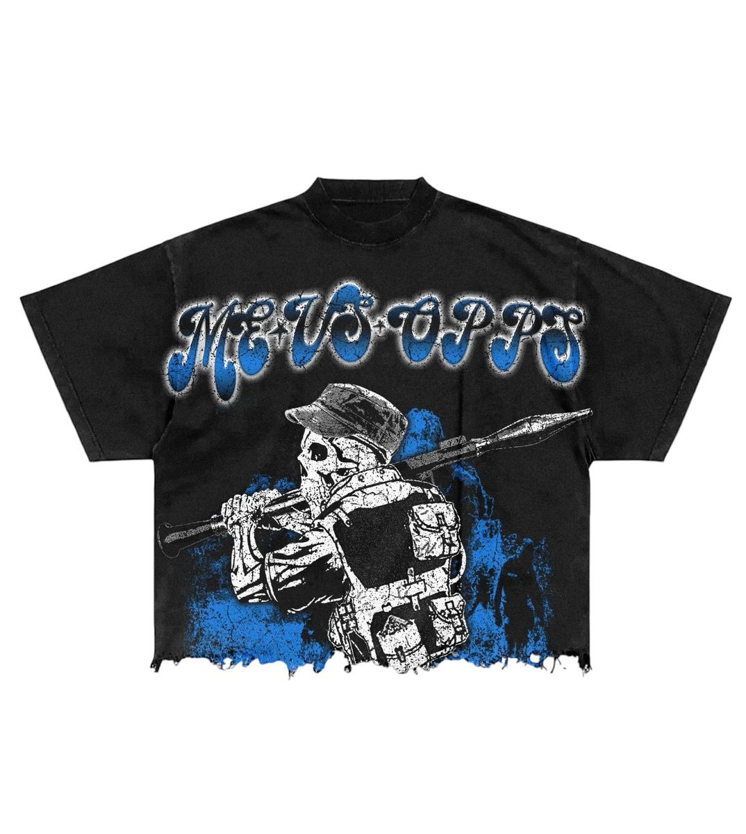 HONORABLE FIGHTER TEE-  BLACK