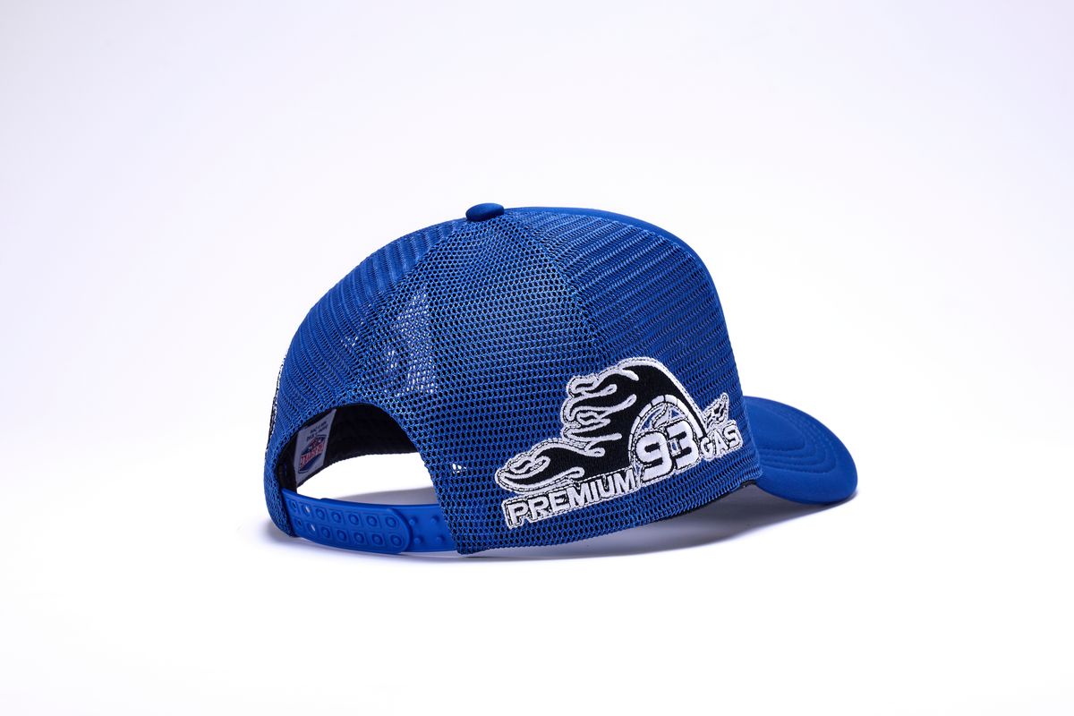 GAS SERVICE TRUCKER HAT-BLUE