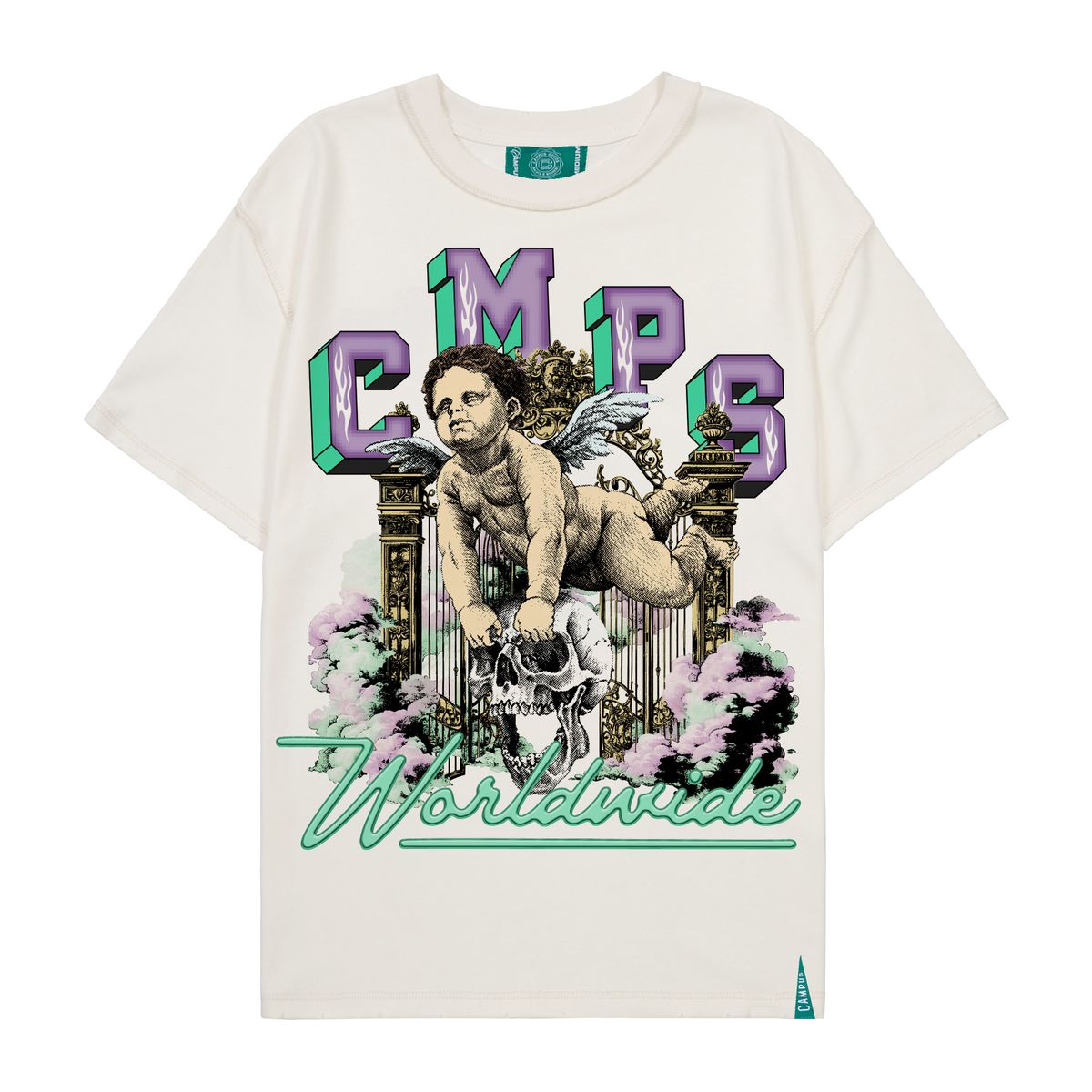 Worldwide Tee- White