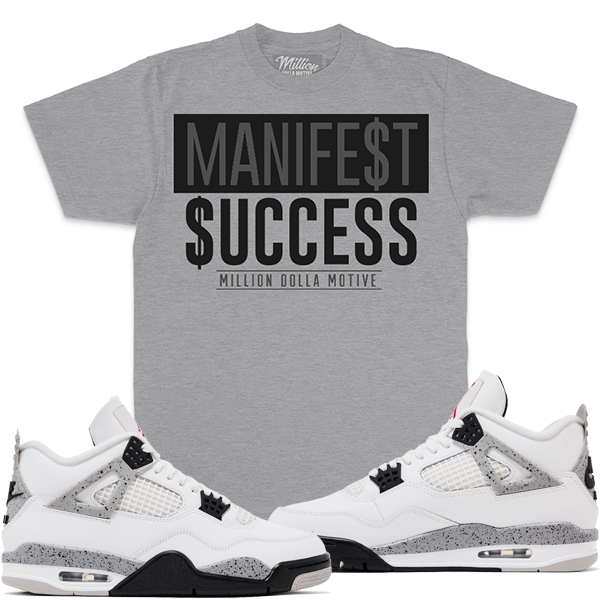 Manifest Success - Heather Grey T-Shirts