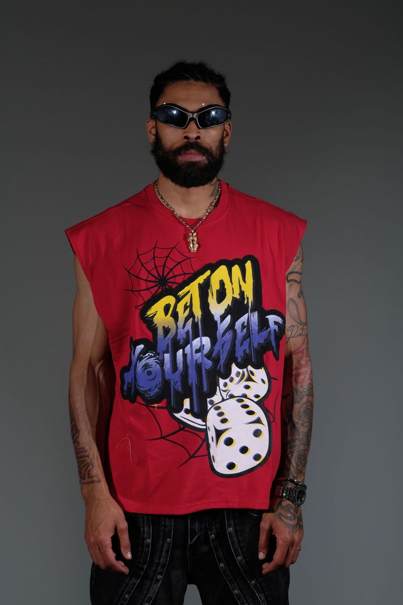 Bet on yourself sleeeveless shirt