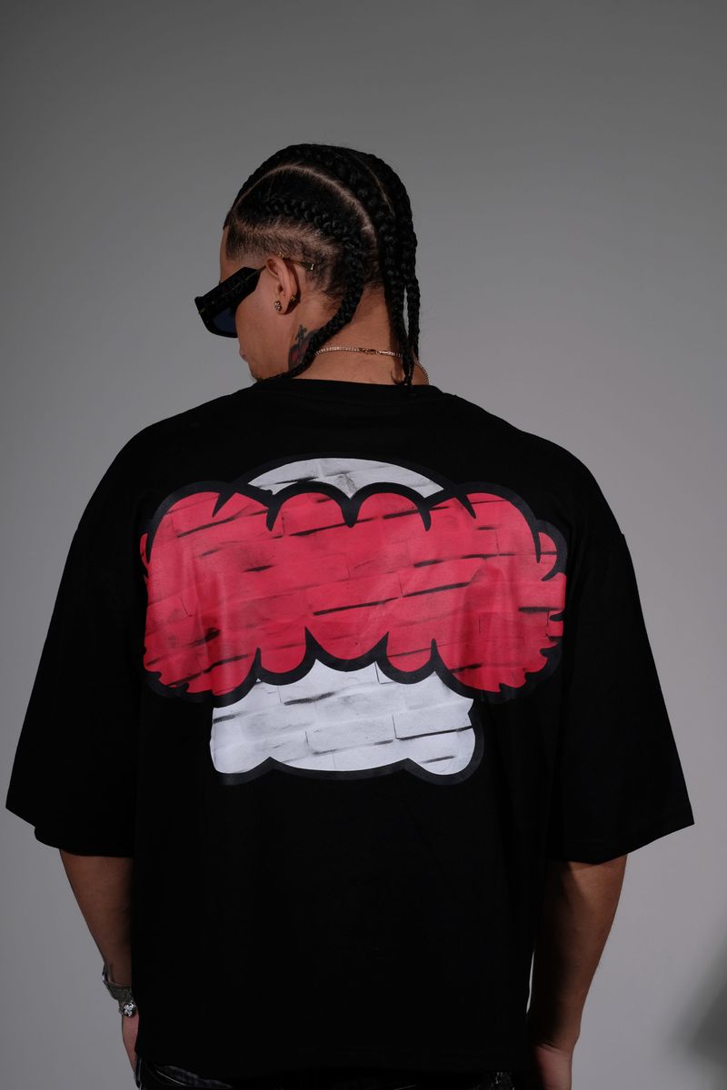 Sad clown tshirt (GN6263-BLK)