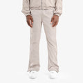 NYLON STACKED PANTS - GREY