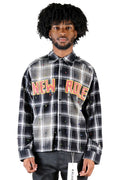 Diversity Long Sleeve Crop Top Button down Shirt