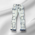 REELISTIK AMUR PREMIUM STACKED STRETCH DENIM - ICE BLUE