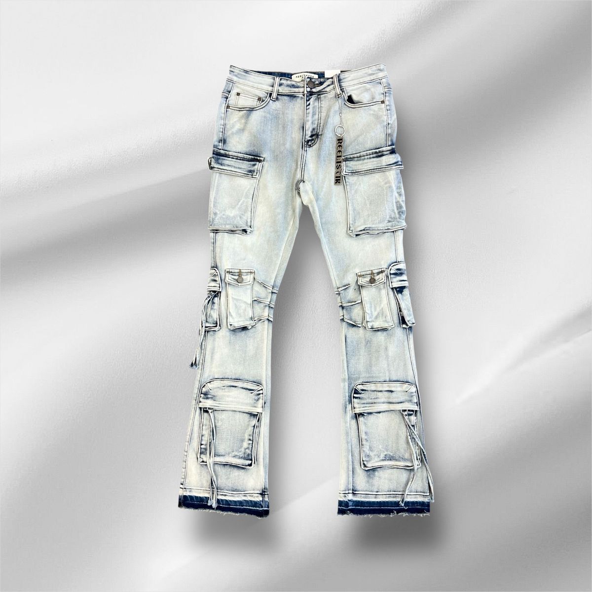 REELISTIK AMUR PREMIUM STACKED STRETCH DENIM - ICE BLUE