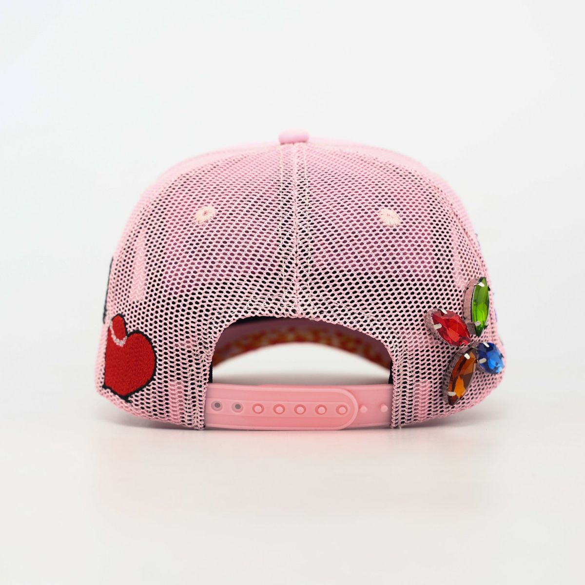 TROUBLE IN PARADISE TRUCKER HAT - PINK