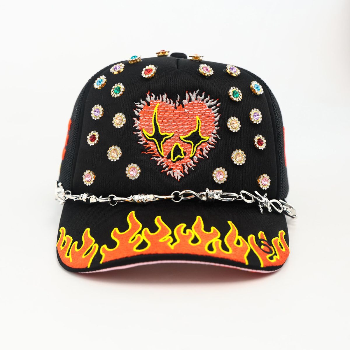 LOVE HARD TRUCKER HAT - BLACK