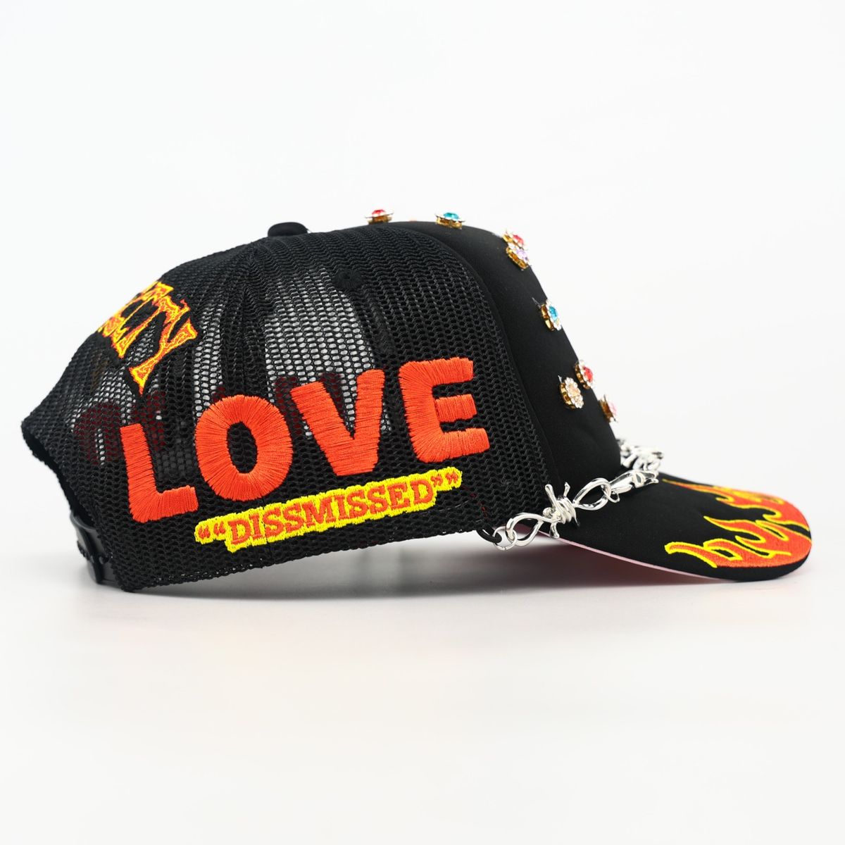 LOVE HARD TRUCKER HAT - BLACK