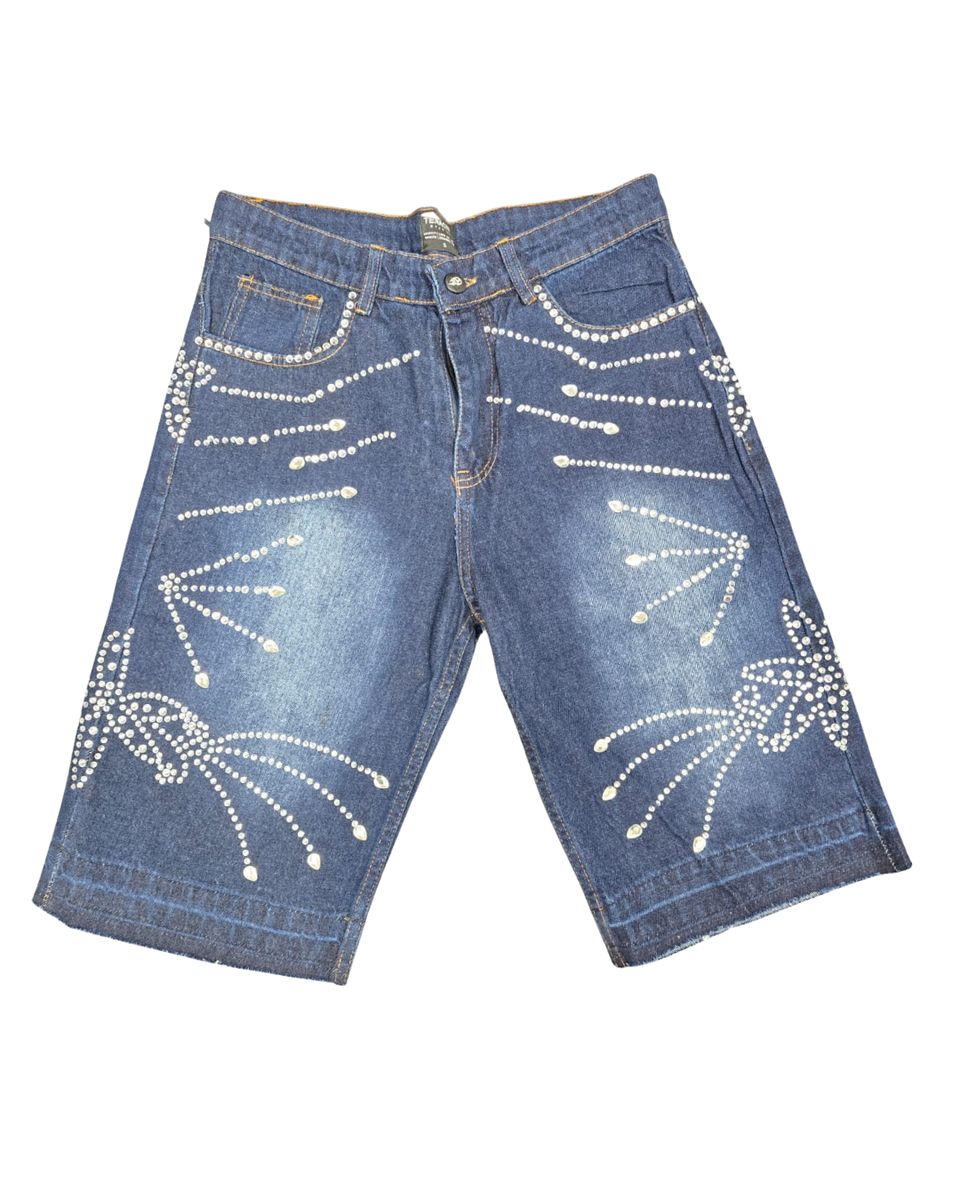 DIAMOND SHORTS - DARK BLUE