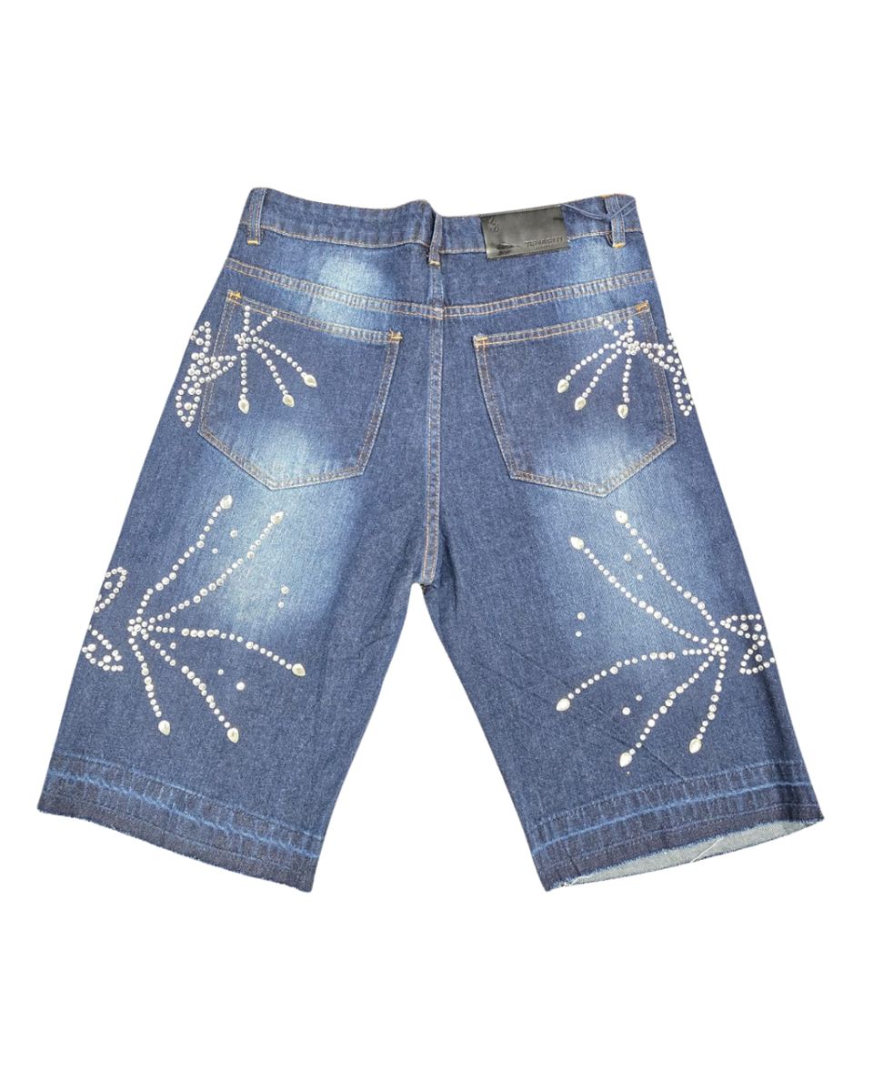 DIAMOND SHORTS - DARK BLUE