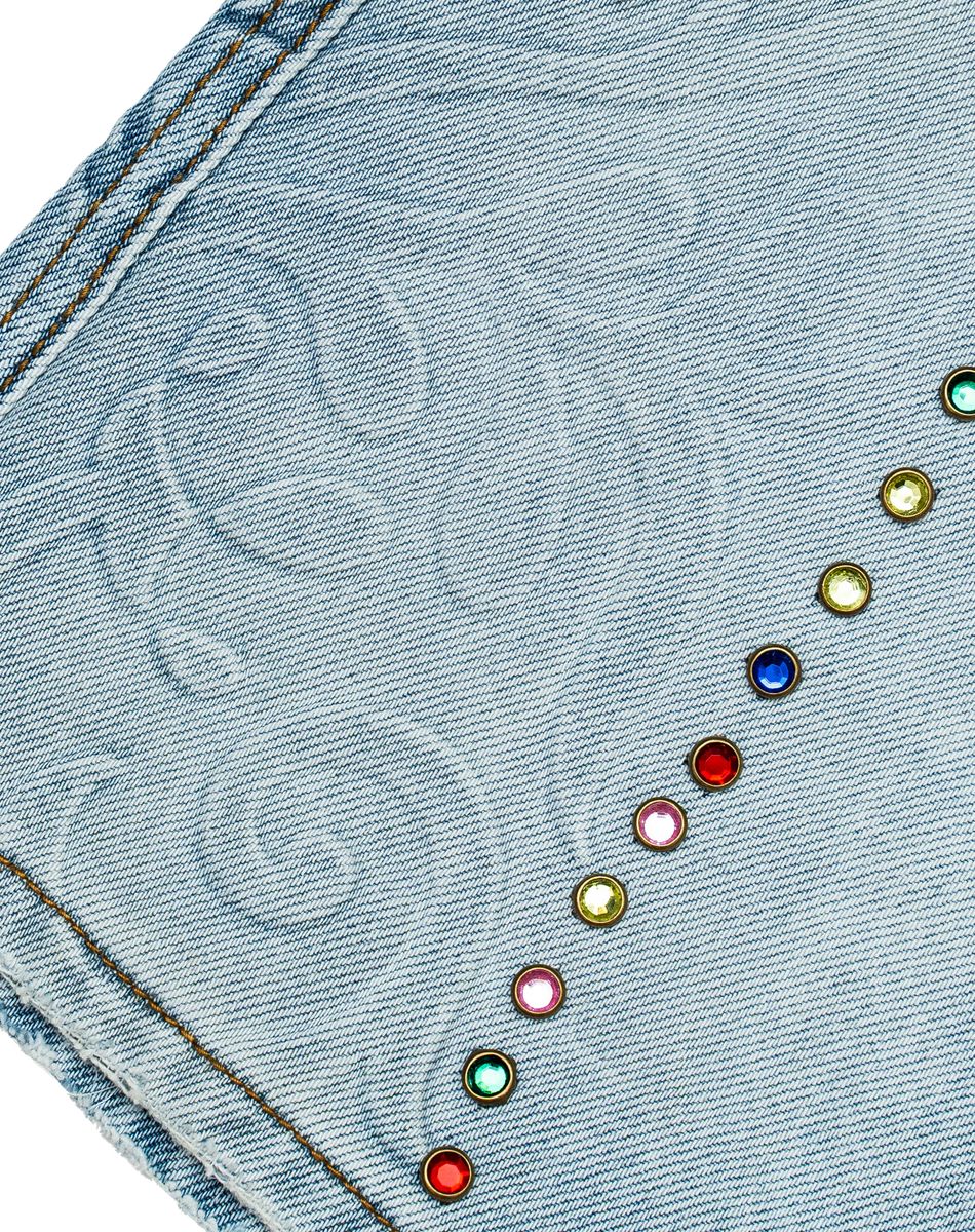 CATHEDRAL DENIM SHORTS (FR-F25-019)