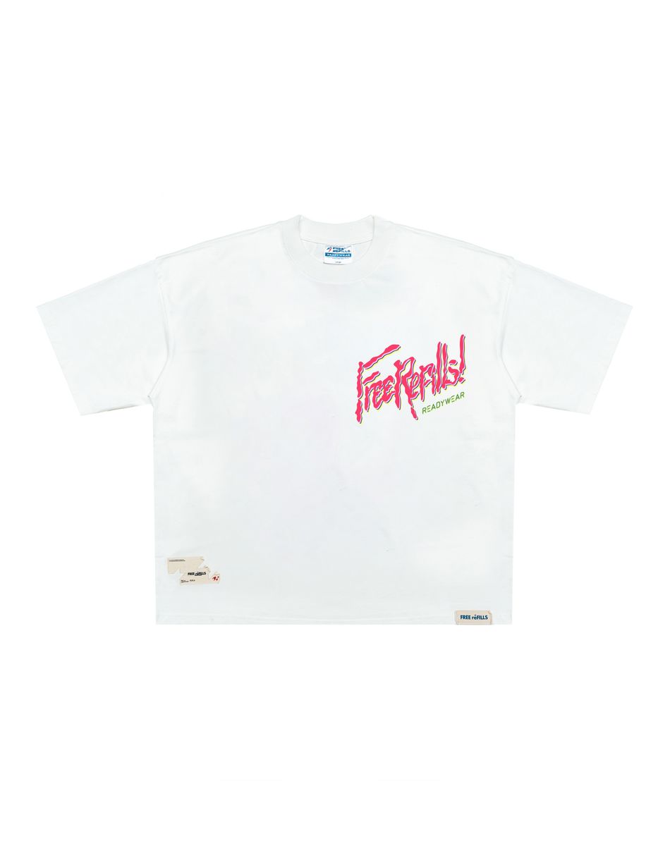 LIVE TEE (FR-F25-014)- CREAM