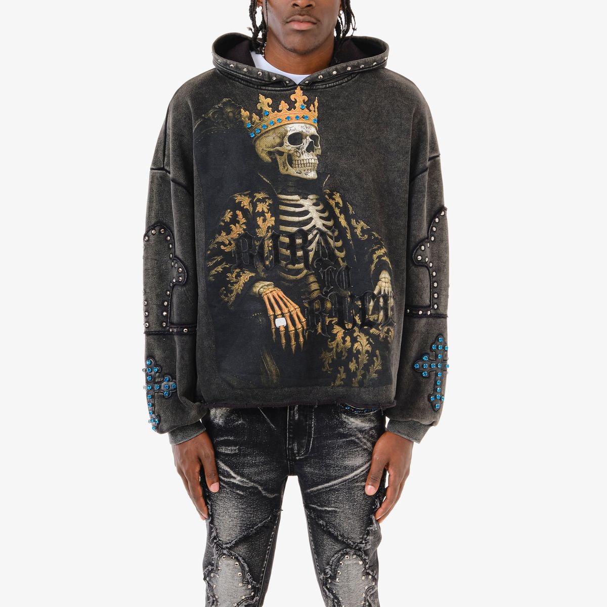 KINGS HOODIES - BLACK SHADOW