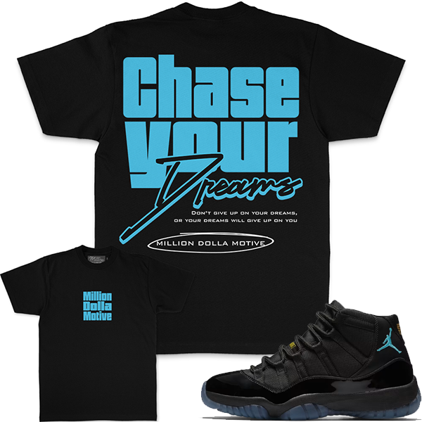 Chase Your Dreams - Black T-Shirts
