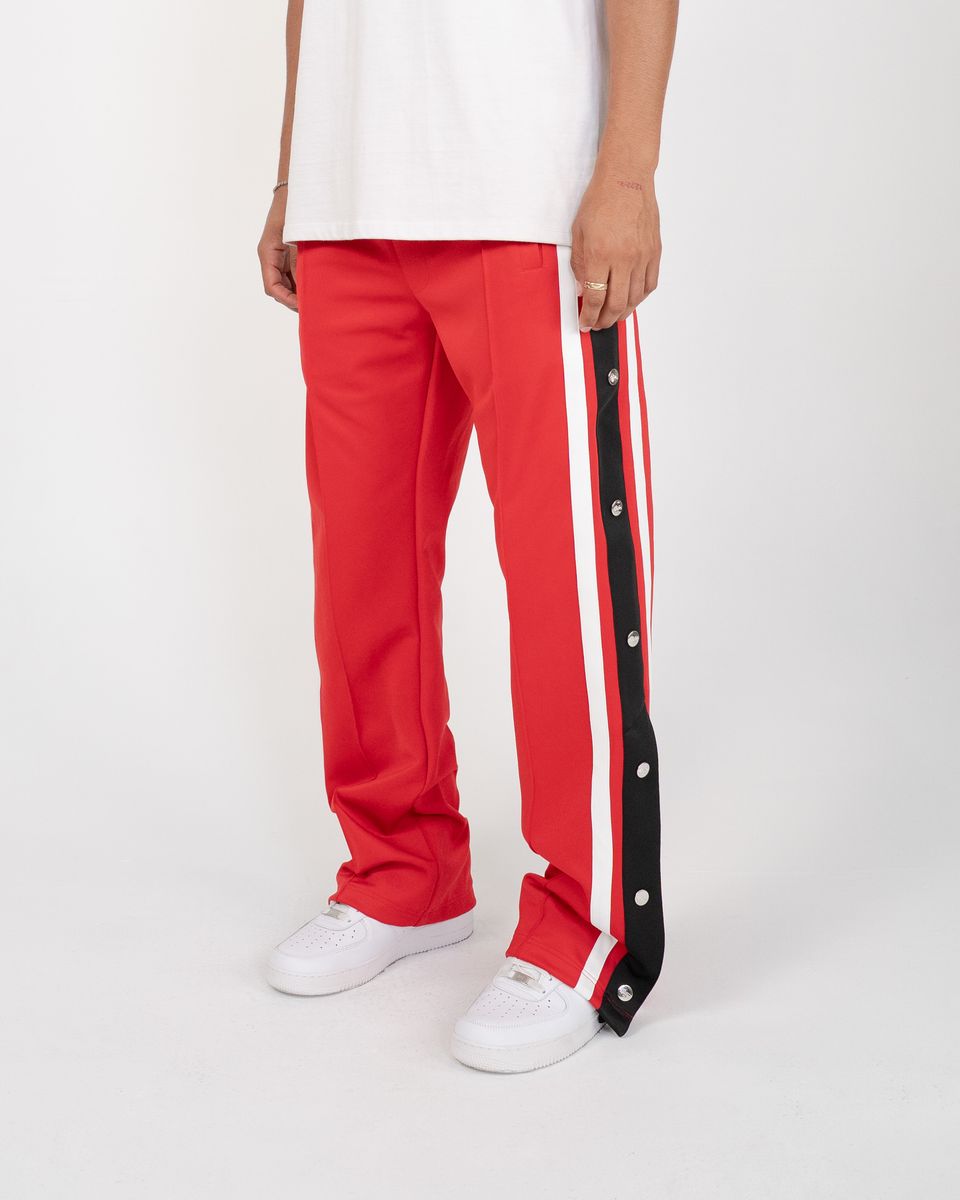 GULLY TRACK PANTS - RED