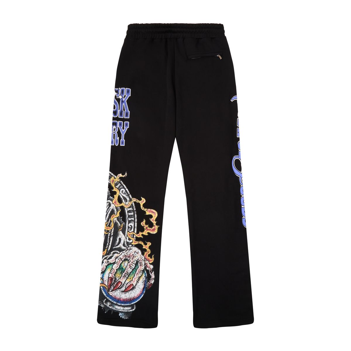 STARGAZER FLARES JOGGERS - BLACK