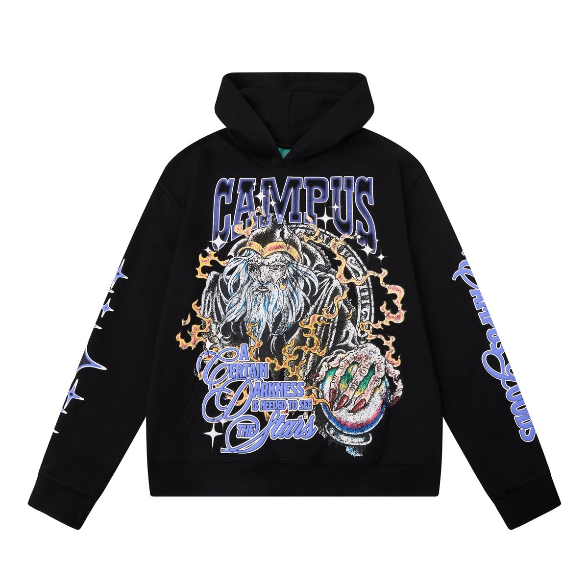 STARGAZER HOODIE - BLACK