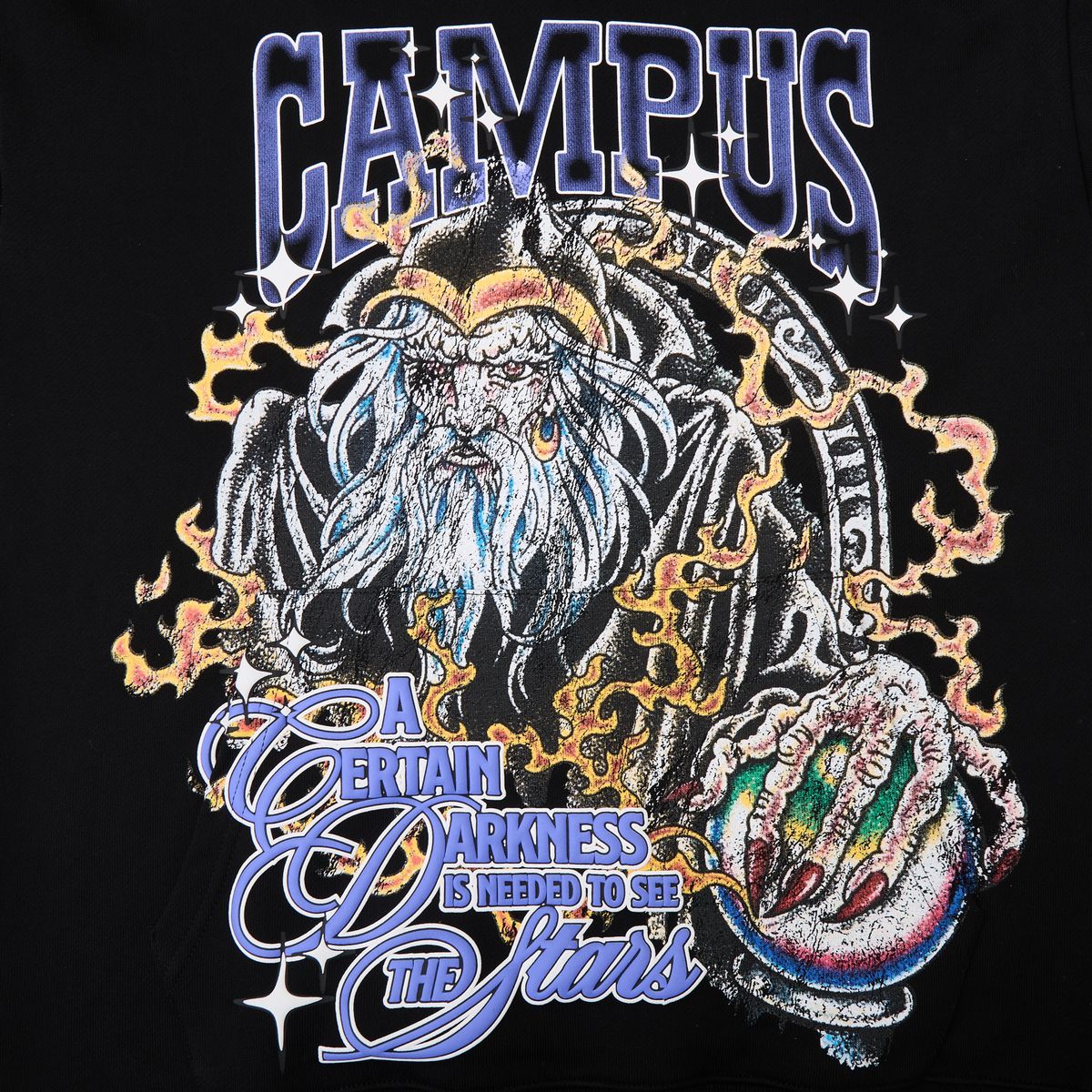 STARGAZER HOODIE - BLACK