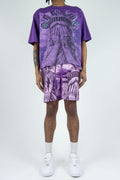 WEEPING LIBERTY 2 PC SET - PURPLE