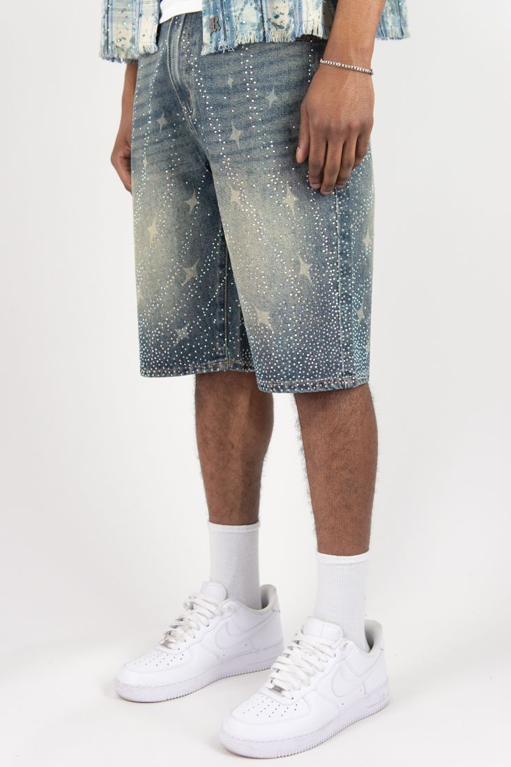 RAYS DENIM JORTS - MEDIUM VINTAGE