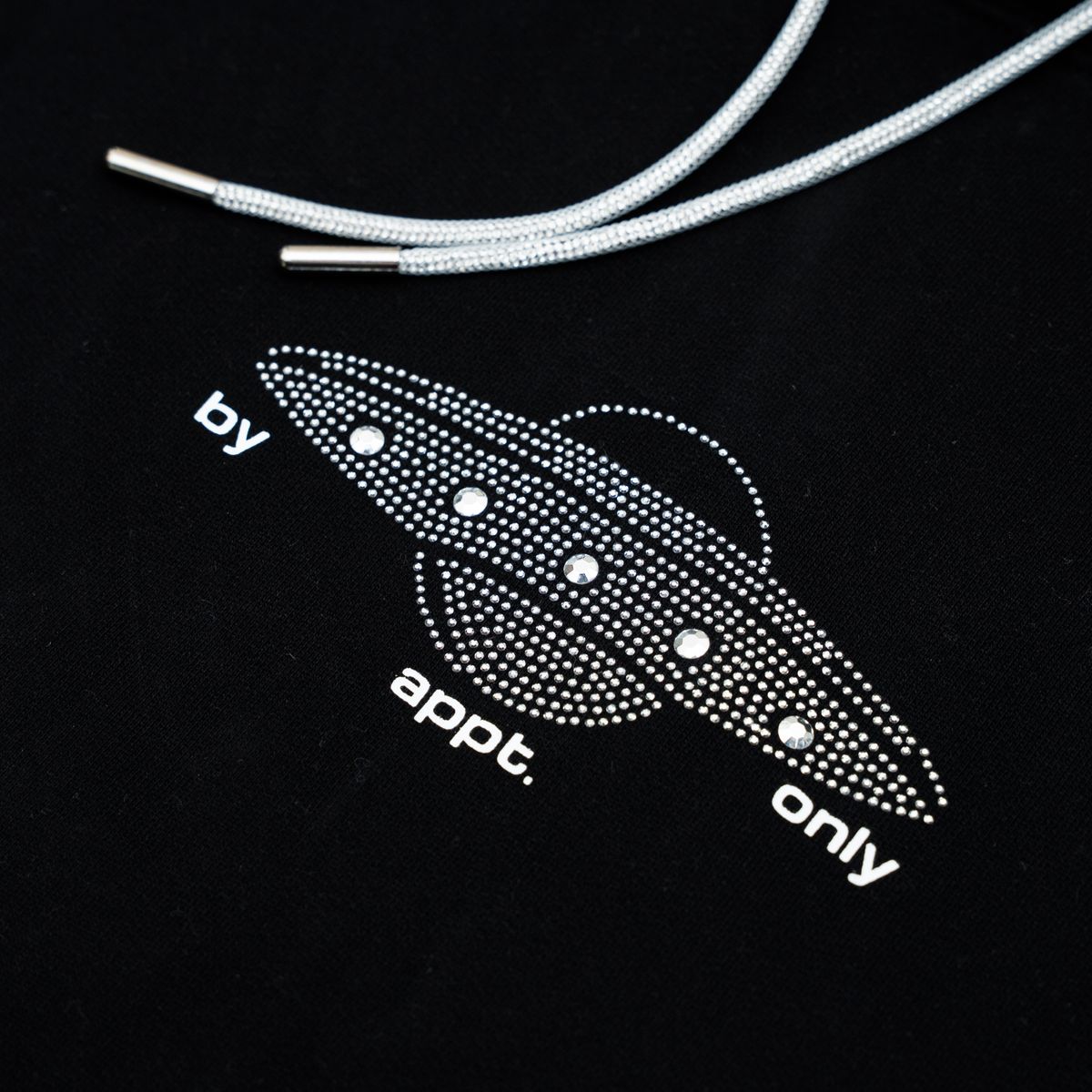 VISITOR HOODIE - BLACK