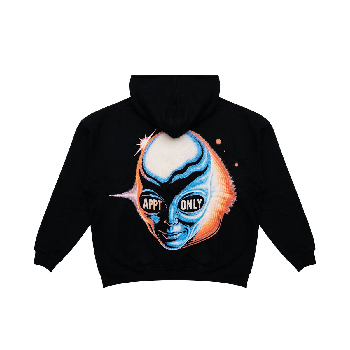 VISITOR HOODIE - BLACK