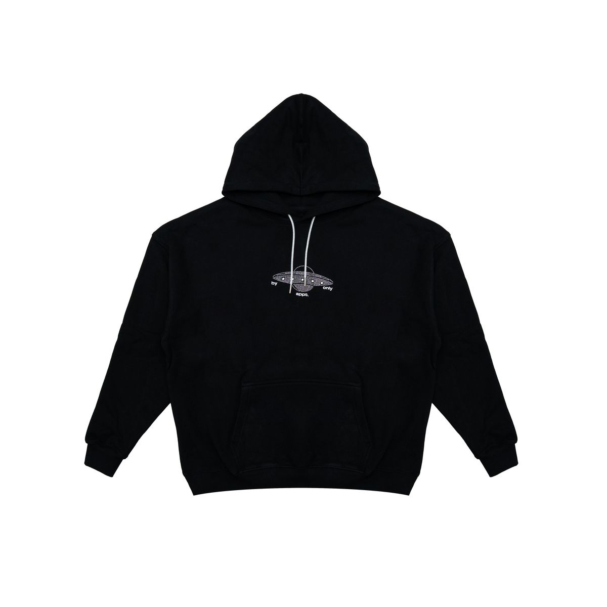 VISITOR HOODIE - BLACK