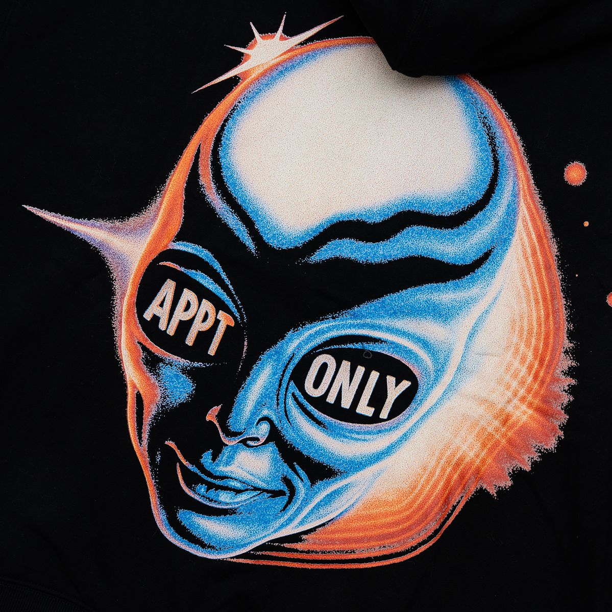 VISITOR HOODIE - BLACK