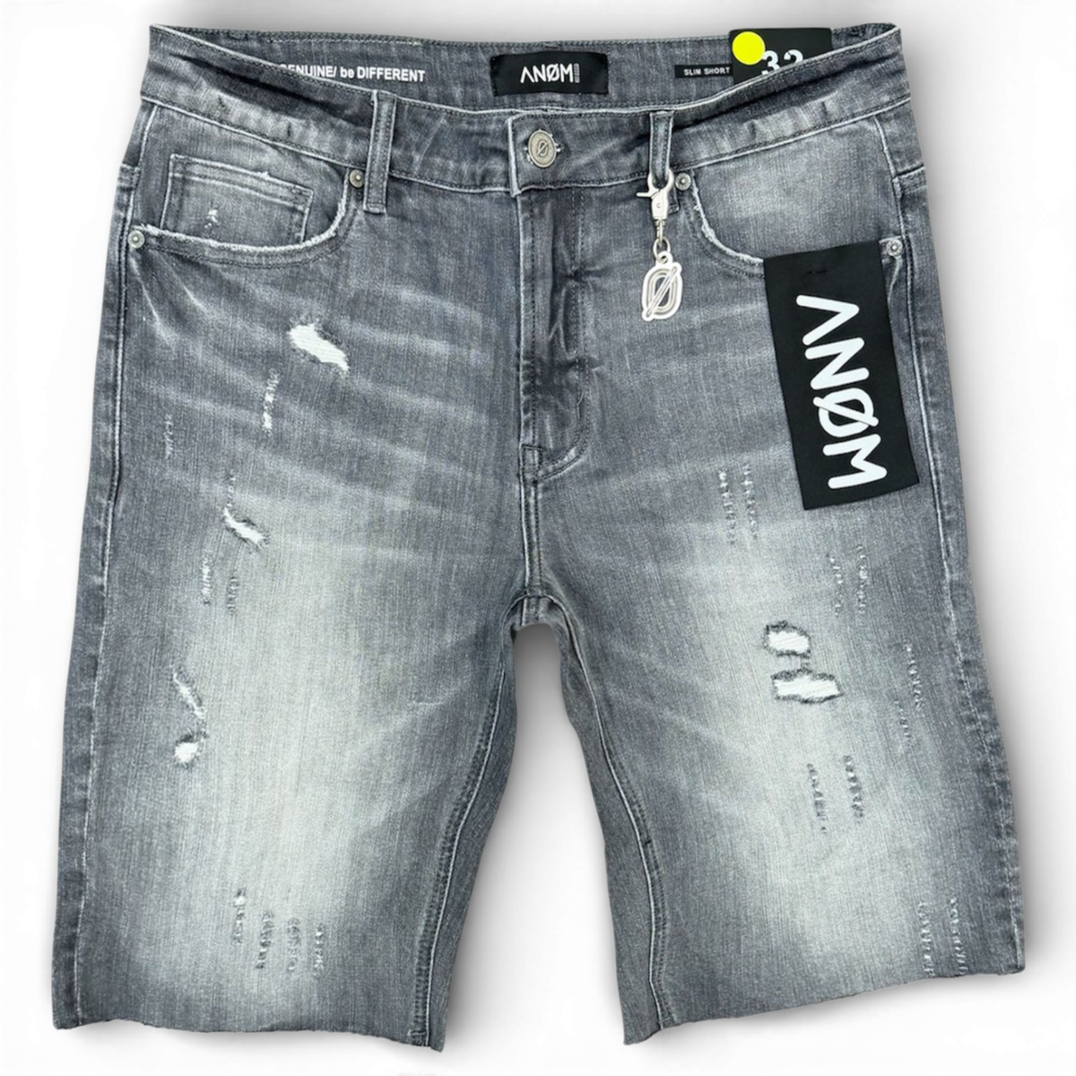 ANOM SHADOW SHORT - LIGHT GRAY WASH