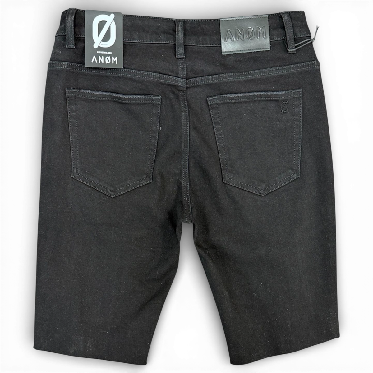 APEX DENIM SHORT - BLACK