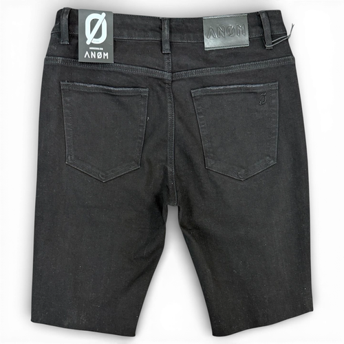 APEX DENIM SHORT - BLACK
