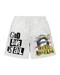PISTOL SHORTS - HEATHER GREY