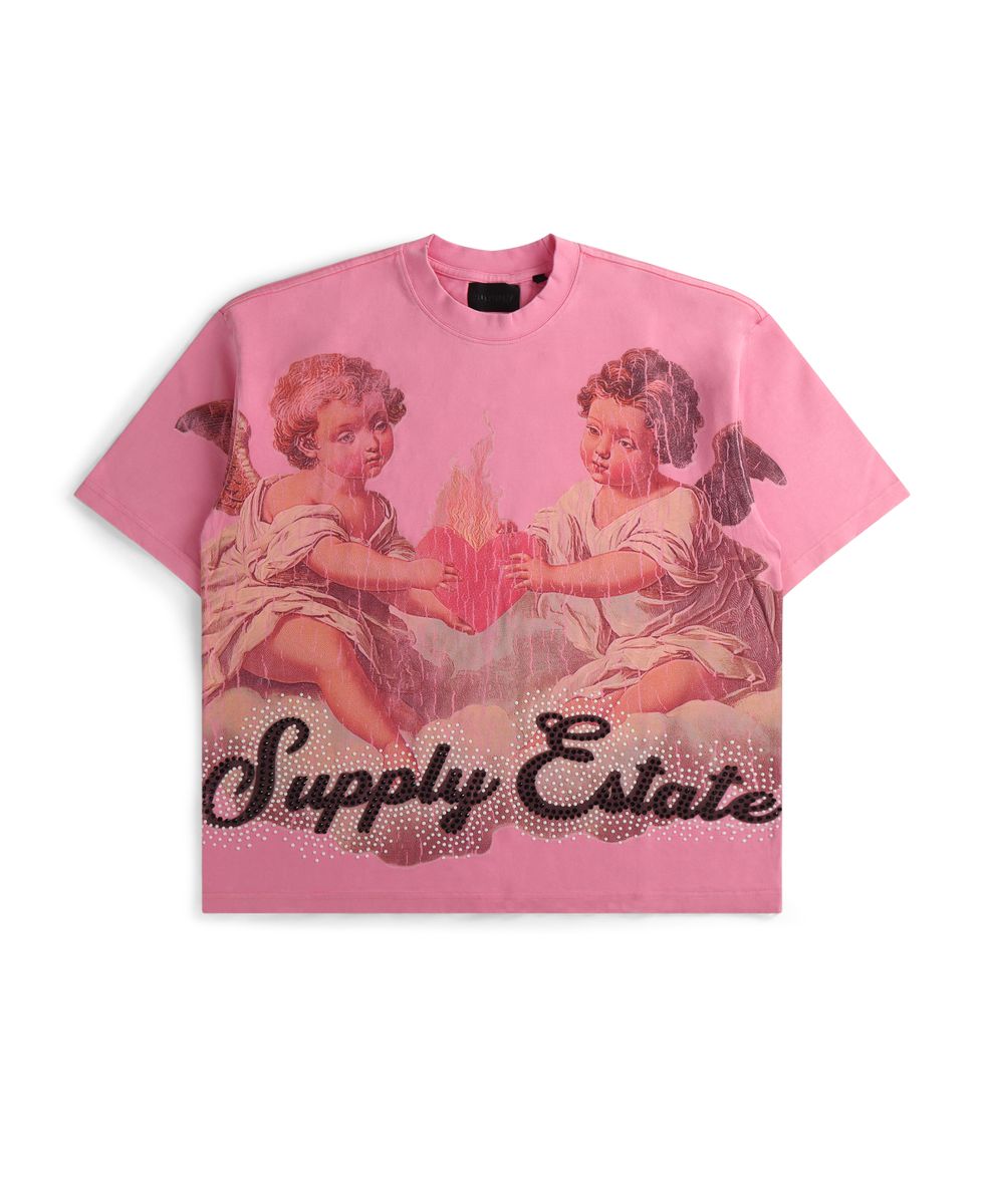 ANCIENT LOVE TEE -PINK
