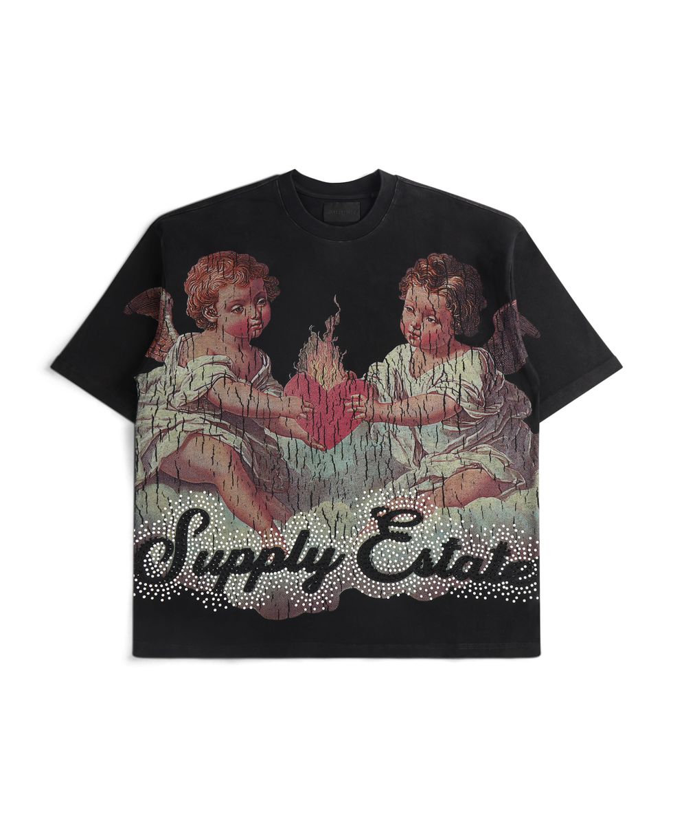 ANCIENT LOVE TEE - BLACK