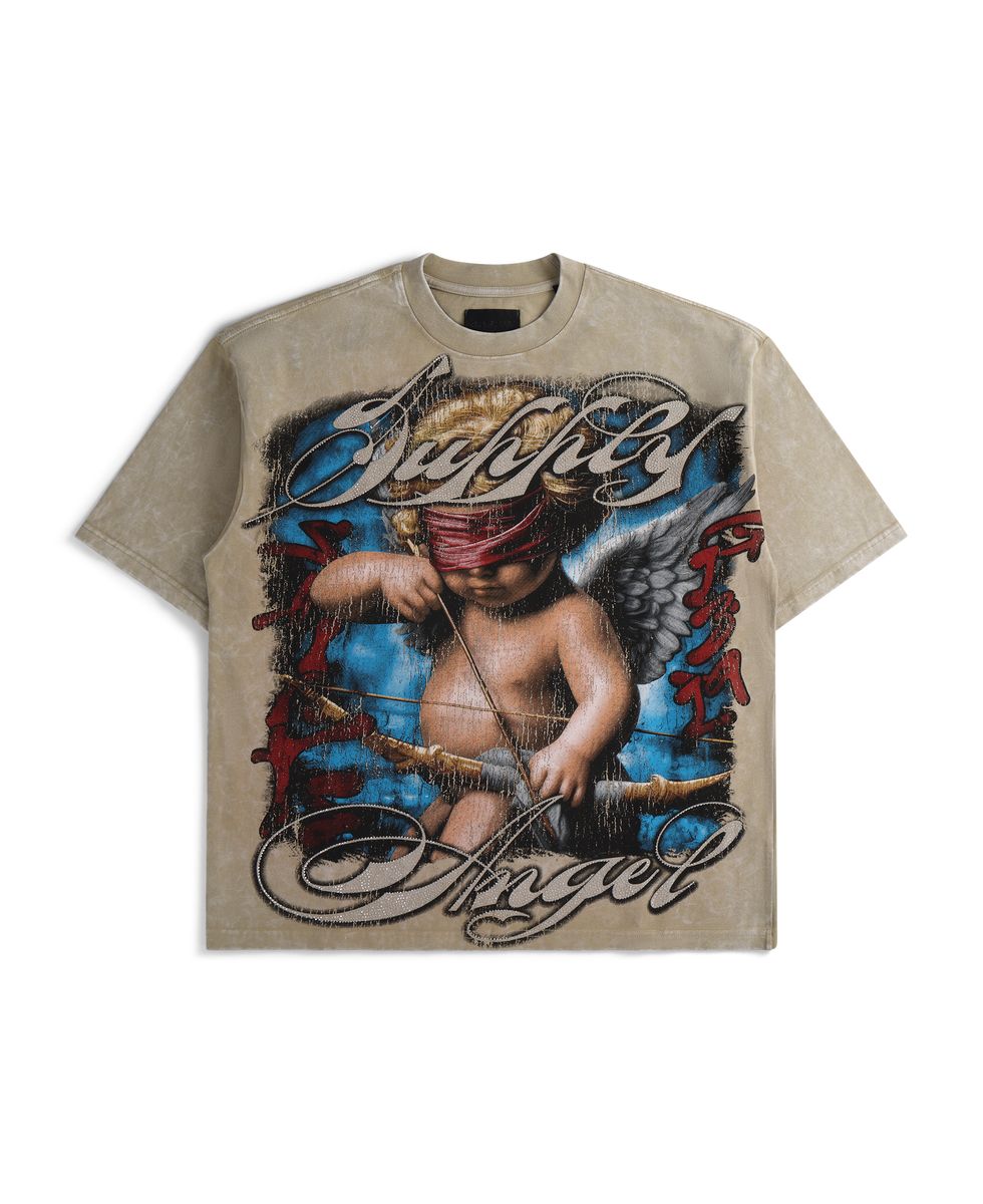 ANGEL WARRIOR TEE - KAHKI