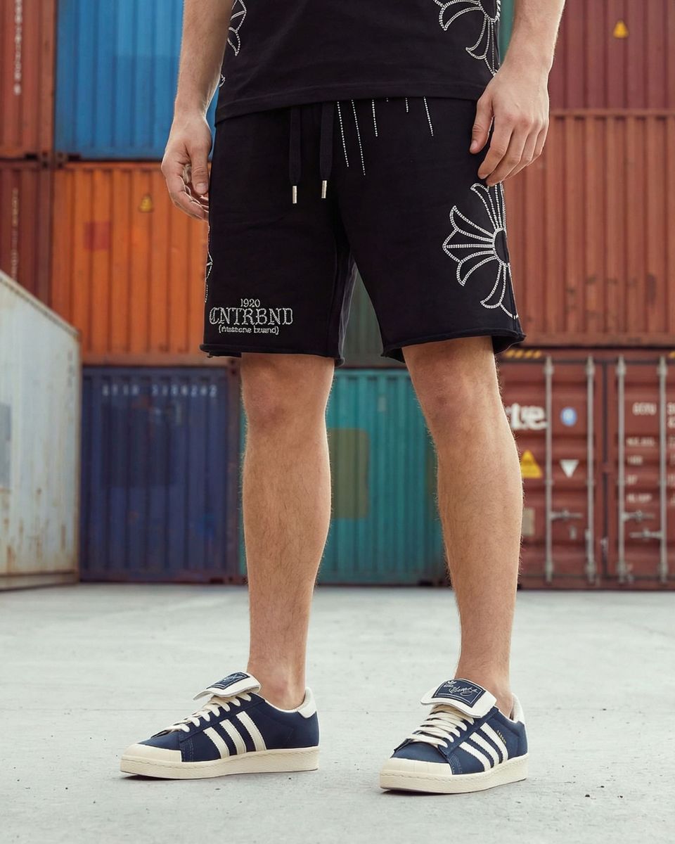 SMUGGLERS XXX SHORT - BLACK