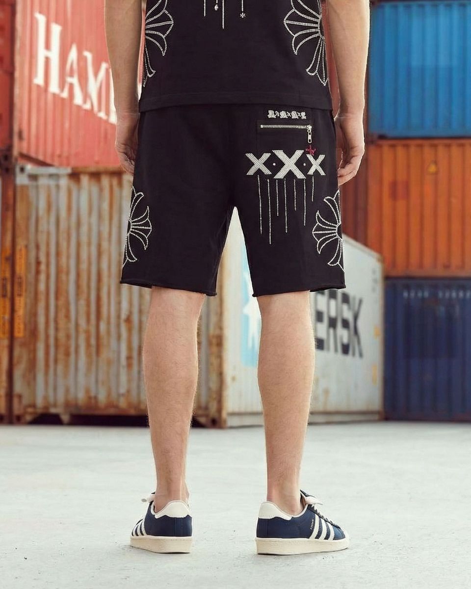SMUGGLERS XXX SHORT - BLACK