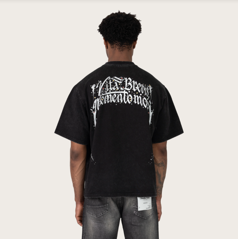 MEMENTO MORI STUDDED SS TEE